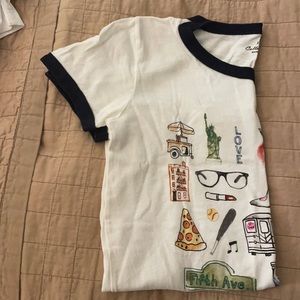 J.Crew New York ringer tee